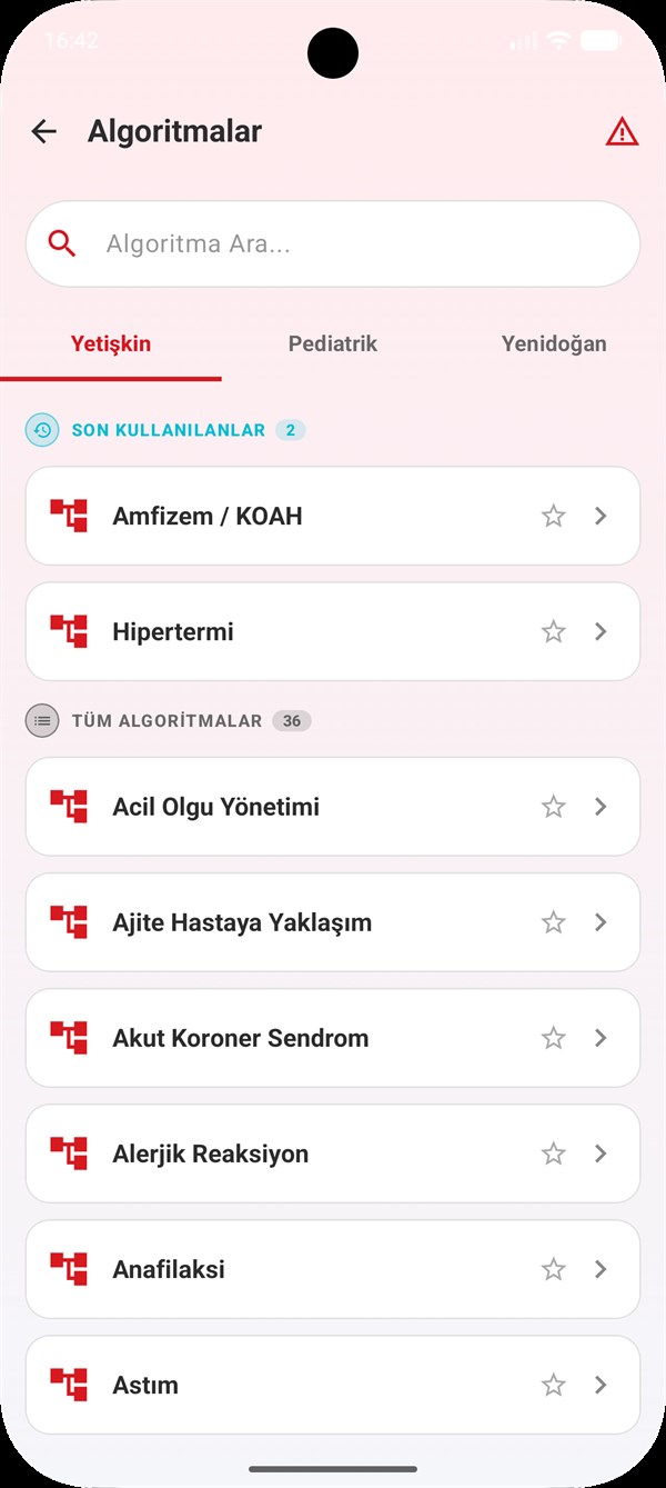 Klinik algoritmalar